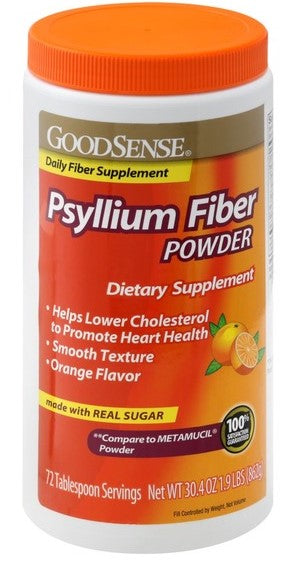 GoodSense® Psyllium Orange Flavor Fiber Powder 30.4oz