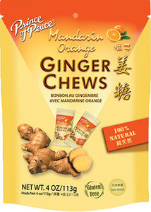Prince Of Peace Ginger Chews 4oz.