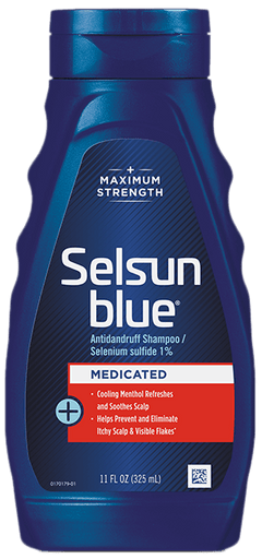 Selsun Blue® Medicated Maximum Strength Dandruff Shampoo 11fl. oz.