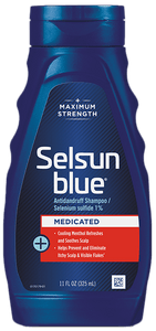 Selsun Blue® Medicated Maximum Strength Dandruff Shampoo 11fl. oz.