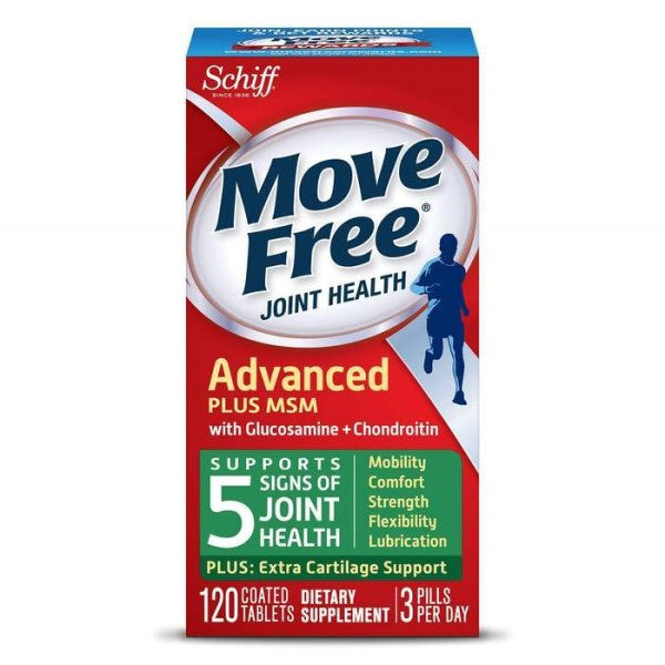Schiff Move Free joint Health Advanced Plus MSM Tablets