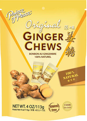 Prince Of Peace Ginger Chews 4oz.
