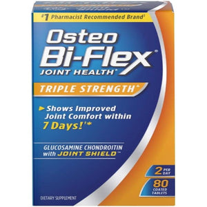 Osteo Bi-Flex Joint Health Triple Strength Supplement Tablets