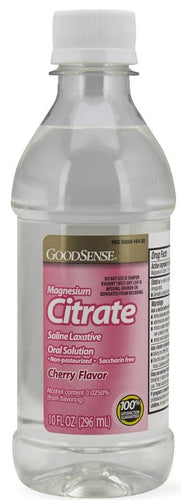 GoodSense® Cherry Magnesium Citrate Saline Laxative Oral Solution 10fl. oz.