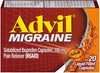Advil Migraine 200 mg Ibuprofen Liquid Capsules 20ct.