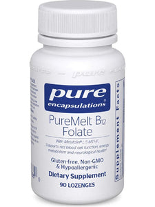 Pure Encapsulations PureMelt B12 Folate Lozenge 90ct.