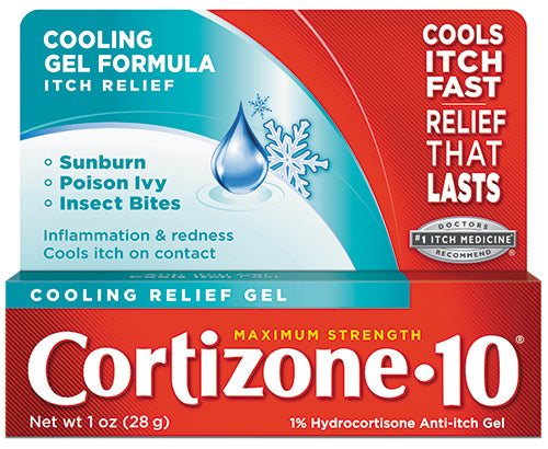 Cortizone 10® Maximum Strength Cooling Relief Anti-Itch Gel 1oz