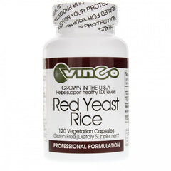 Vinco® Red Yeast Rice 600mg Capsules 120ct.