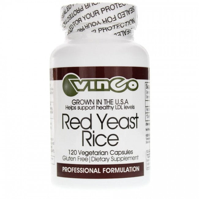 Vinco® Red Yeast Rice 600mg Capsules 120ct.