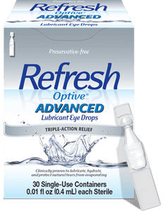 Refresh® Optive® Advanced Preservative Free Eye Drops