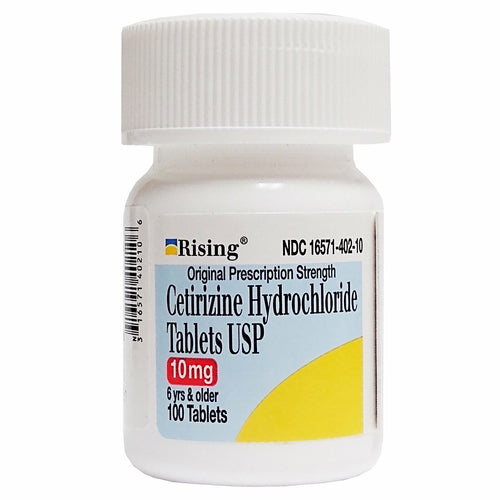 Rising® Cetirizine Hcl Tablets 10mg 100ct.