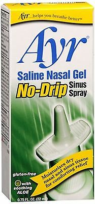 Ayr® Saline Nasal Gel No-Drip Sinus Spray 0.75oz.