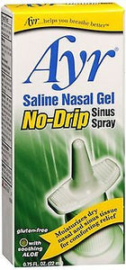 Ayr® Saline Nasal Gel No-Drip Sinus Spray 0.75oz.