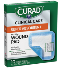 Load image into Gallery viewer, Curad® Super Absorbent Wound Pads