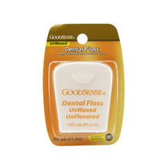 GoodSense® Unwaxed Dental Floss 100yds